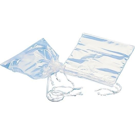 JÄGER DIREKT PE-Kordelzugbeutel farblos- transparent, 130x210x0,05mm, VE: 50 Stück, 999.730