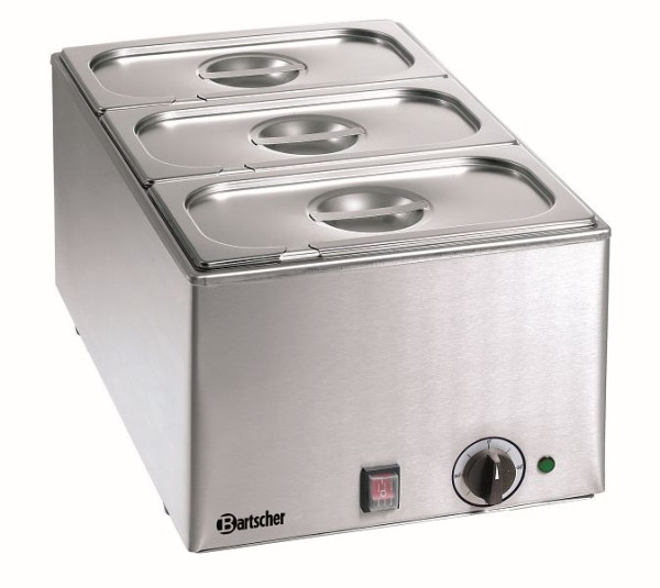 Bartscher Bain Marie, 3x 1/3GN, 150 mm, 200233, 4015613423678