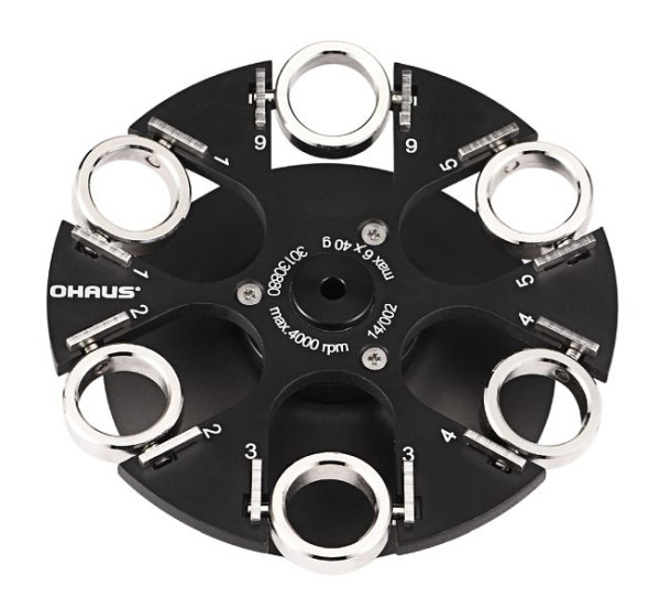 OHAUS Ausschwing-Rotor 6x5ml RB, Frontier, 30130880