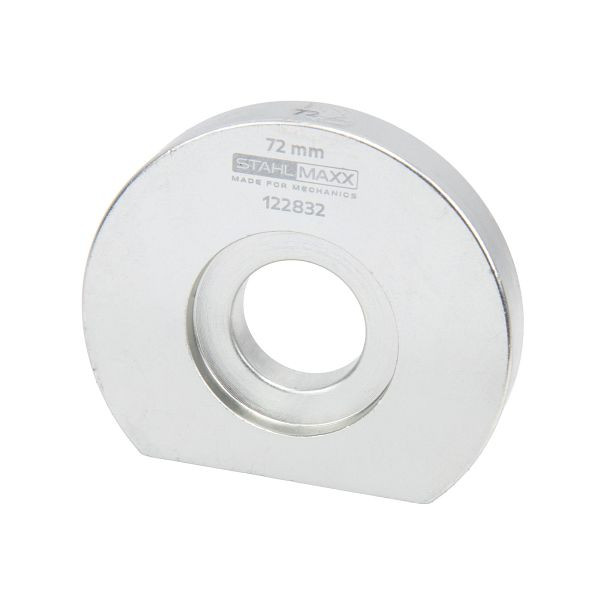 Stahlmaxx Druckstück, rund, flach, 72 mm, für Lager, Buchsen, Dichtringe, XXL-122832