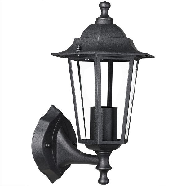 monzana Wandleuchte Wetterfest IP44 Blendarmes Glas E27 für Garten Einfahrt, 107293