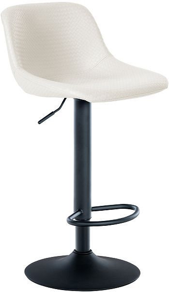 CLP Barhocker Loft Kunstleder, creme, 321069, 4251756480455