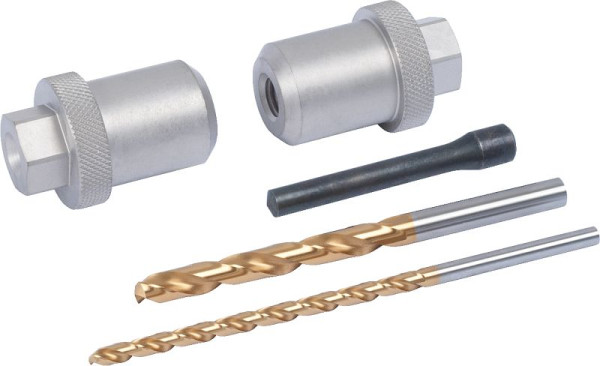 KS Tools Ausbohr-Satz für Klemmschraube M10, 700.5640, 4042146390269