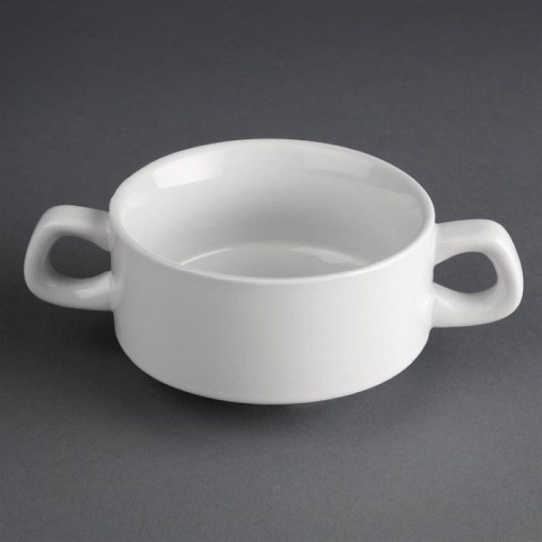 Athena Hotelware stapelbare Suppentassen 28,5cl, VE: 12 Stück, CF369