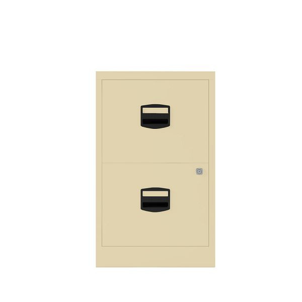 Bisley Home Hängeregistraturschrank PFA, 2 HR-Schubladen, 606 creme, PFA2606