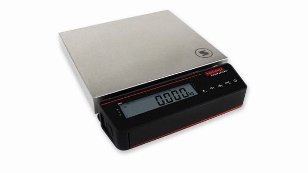 Soehnle Kompaktwaage hochauflösend, pulverbeschichtet, Höchstlast: 3kg, Ziffernschritt: 0,1g, 310x275mm, IP42, 9150.01.040