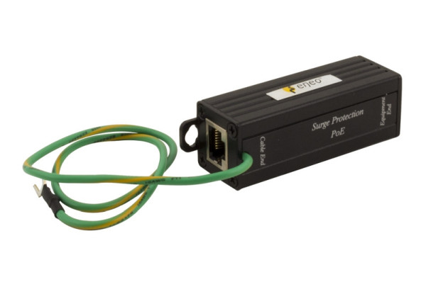eneo IAM-4PE1001M0A Überspannungsschutz für PoE, RJ45, 10/100 Base-T, 213264
