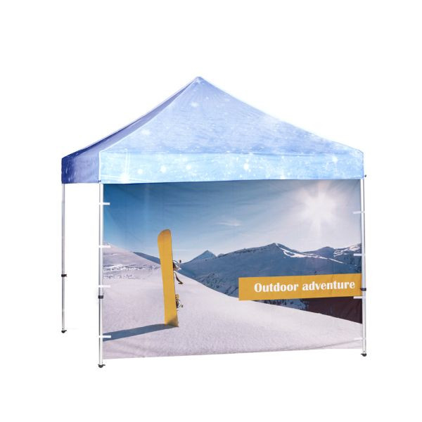 Showdown Displays Zelt Alu Wand Außenseite Druck 3 x 3 Meter Einseitig, T3-GWO
