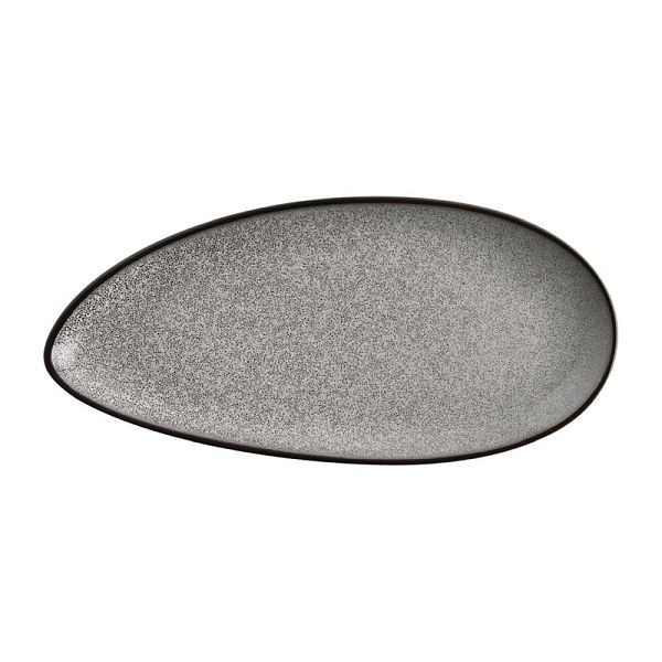 Olympia Mineral blattförmige Teller 25,5 x 12cm, VE: 6 Stück, DF180
