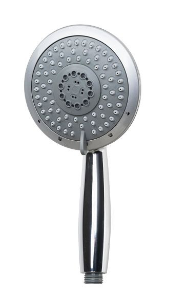 Sanotechnik Handbrause chrom 5 Funktionen, groß, AS402K