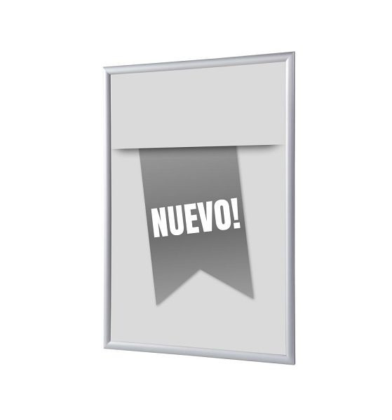 Showdown Displays Klapprahmen A4 Komplettset Neu Grau Spanisch, KRA4G25LPPI439