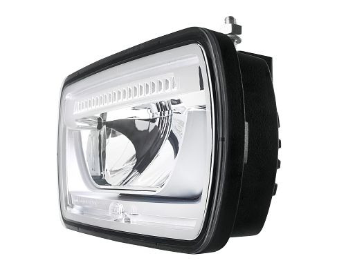 HELLA LED-Fernscheinwerfer, Jumbo LED, 12/24V, Referenz: 25, Anbau/geschraubt, ECE, gehärtete Streuscheibe, 800mm, hängend, 1FE 016 773-111