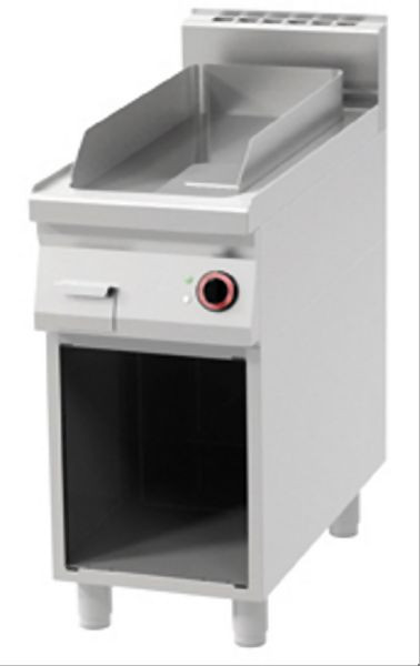 RM Thermik Serie 900, Elektro-Grillplatte mit Unterbau, 400x900x900 mm, glatte Grillfläche, FTH-90/40E
