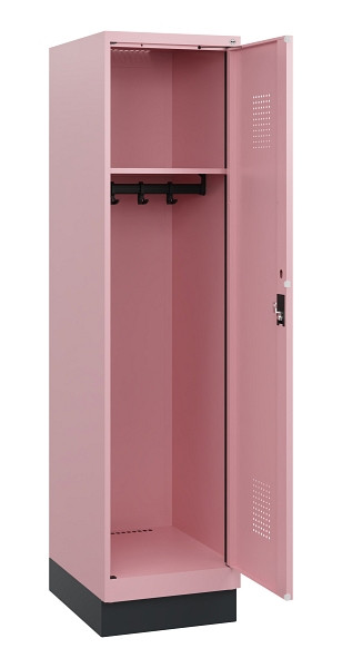 C+P Spind Evolo PLUS, Sockel, 1 Abteil, 1630x400x500mm, 3015/3015, Zylinderschloss, 0490205-12 S10051