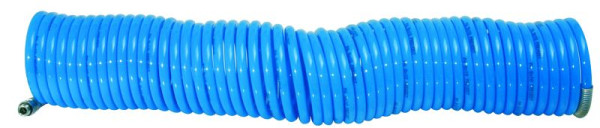 Prevost Polyamid-Spiralschlauch und Drehgelenkverschraubungen mit AG, AG BSPP= G 3/8, Ø Innen/Außen= 9,5 x 12 mm, Max. Länge= 2,5 m, SPIC 102