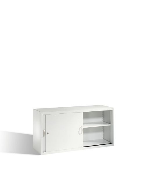 C+P Aufsatzschrank Acurado, H790xB1600xT500mm, Farbe: Lichtgrau, Bügelgriff, 2 OH, 2155-00 S10043