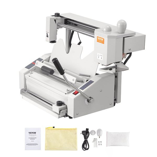VEVOR Thermobindegerät Thermo-Buchbinder 400 Blatt A3 A4 A5 Dokumente 33cm, JZJ20500Z126KS8FHV2