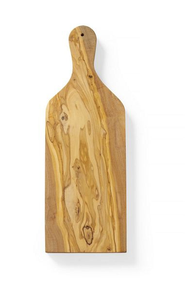 Hendi Schneidebrett Olivenholz 400x140x18 mm, zum Servieren, 505250
