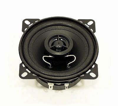 Visaton 2-Wege-Koaxiallautsprecher mit Euro-Normkorb und Piezo-Hochtöner PX 10 - 4 Ohm, 4600