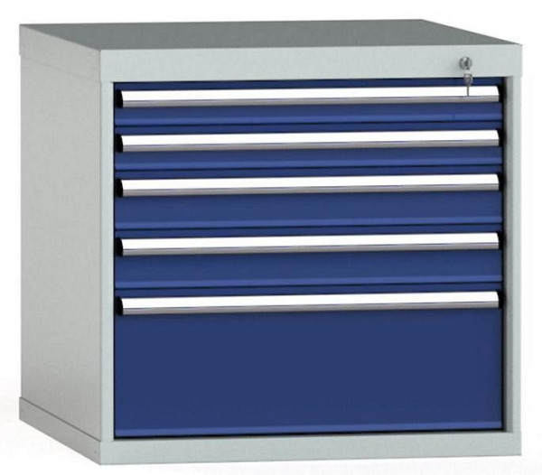 KLW Schubladenschrank 700 x 725 x 750 mm H x B x T, Einbaumaß: 600 mm, Einteilung: 36x36 Einheiten, EA / 100 kg, SGB0700-05EP-001