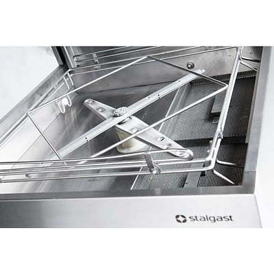 Stalgast Haubenspülmaschine DigitalPower inkl. Klarspülmittel-, Reinigerdosier-, Klarspül- und Ablaufpumpe, 400V, 10 kW, HA233