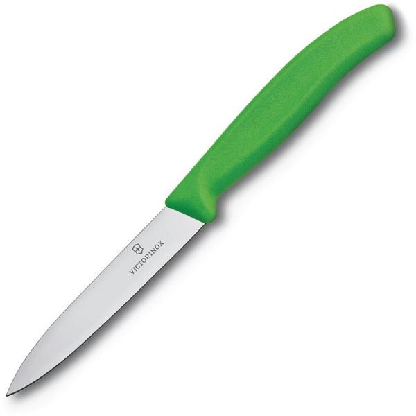 Victorinox Schälmesser grün 10cm, eisgehärteter Edelstahl, CP842