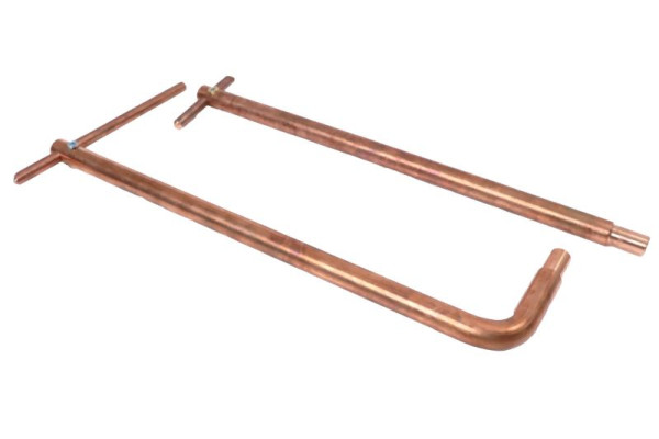 ELMAG CU-Elektrodenarme Ø 12mm, Länge: 500mm, Höhe: 220mm, Modell 7407 passend für Modelle 7900 - 7902 - 7911, 56343