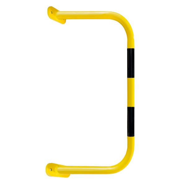 Moravia Wandschutzbügel SafeWall, kunststoffbeschichtet, 1000 x 600 mm, zum Aufdübeln, 327805