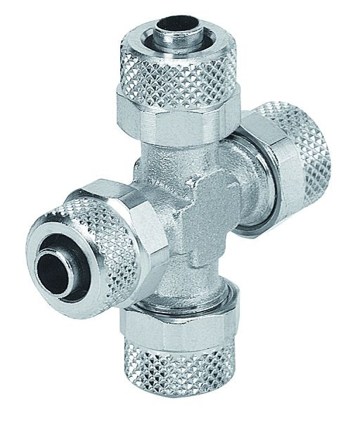 Prevost Gleichseitiges Kreuzstück - RB12, für Schlauch Ø= 10 x 8 mm, RB12 10