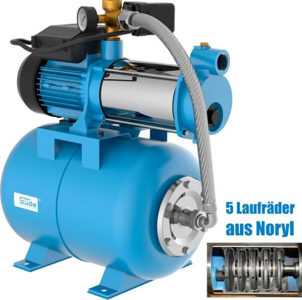 Güde Hauswasserwerk MP 120/5A 24 LT, 94191, 4015671941916