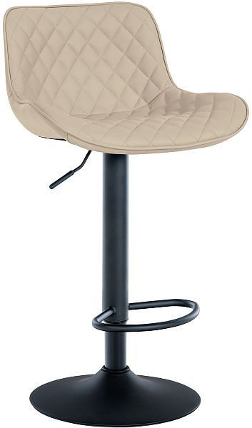 CLP Barhocker Minosa Kunstleder, creme, 321057, 4251756480349