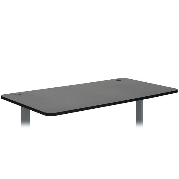 Mendler Tischplatte HWC-D40 für Schreibtische, Schreibtischplatte, 160x80cm, schwarz, 62770
