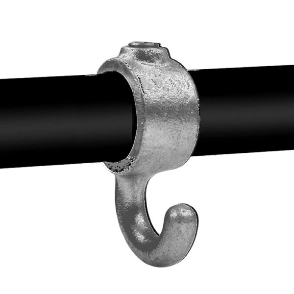 Stein HGS Sicherungsring – Haken quer, aus Temperguss, Rohr Ø 48 mm, VE: 10 Stück, 62552.0005