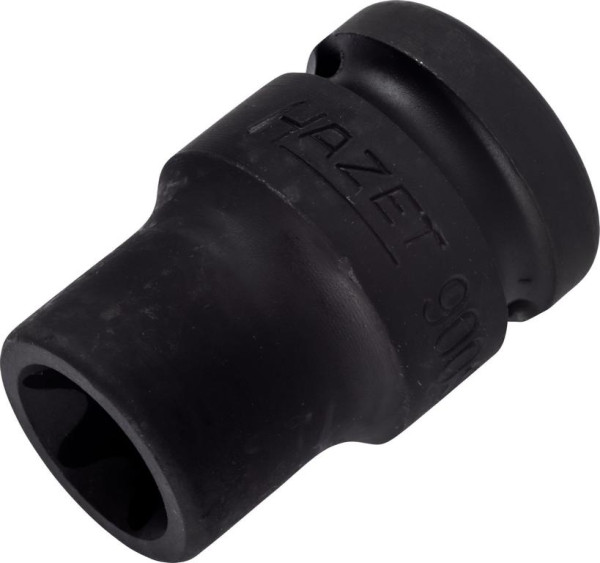 Hazet Schlag-, Maschinenschrauber Steckschlüsseleinsatz, TORX®, Vierkant hohl 12,5 mm (1/2 Zoll), Außen TORX® Profil, E16, 900S-E16