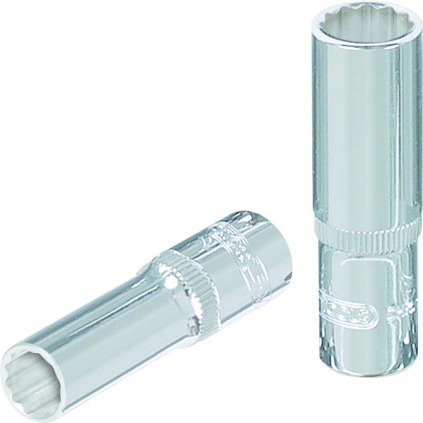 KS Tools 1/4" CHROMEplus 12-kant-Stecknuss, lang, 1/4", 918.1602