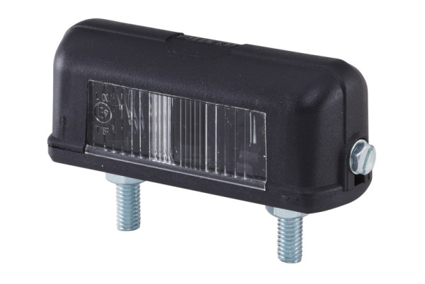 HELLA VALUEFIT Kennzeichenleuchte, Valuefit, Halogen, 12/24V, Anbau/geschraubt, Lichtscheibenfarbe: glasklar, Flachstecker, außen, 2KA 357 014-001