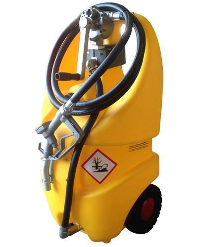 DENIOS Mobile Tankanlage Typ Caddy für Diesel, 55 Liter, mit Handpumpe, 252248