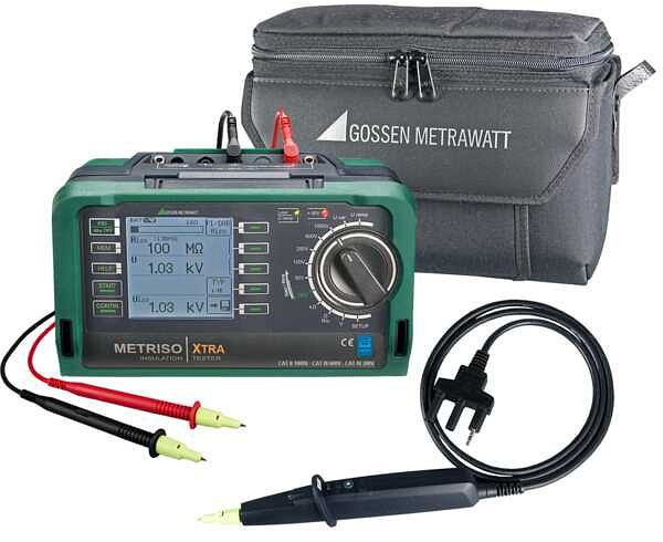 Gossen Metrawatt Pakete mit Fernauslöser und Bereitschaftstasche METRISO XTRA - Set, M551S