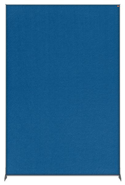 Nobo Impression Pro Stellwand Filz 120x180cm, Farbe: Blau, 1915524