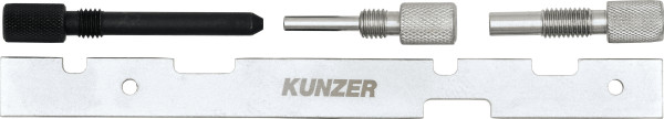 Kunzer Motor-Einstellwerkzeugsatz FORD / MAZDA / VOLVO Für Reparaturarbeiten an 1.25-, 1.4-, 1.6-, 1.7-, 1.8-, 2.0- und 2.3-Liter-16V-Motoren, 77M302