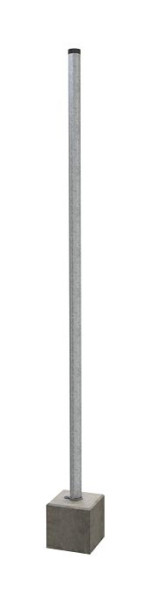 Schake Schilderpfosten SET, Länge: 3500 mm, Ø 76 mm, 473_35-SET