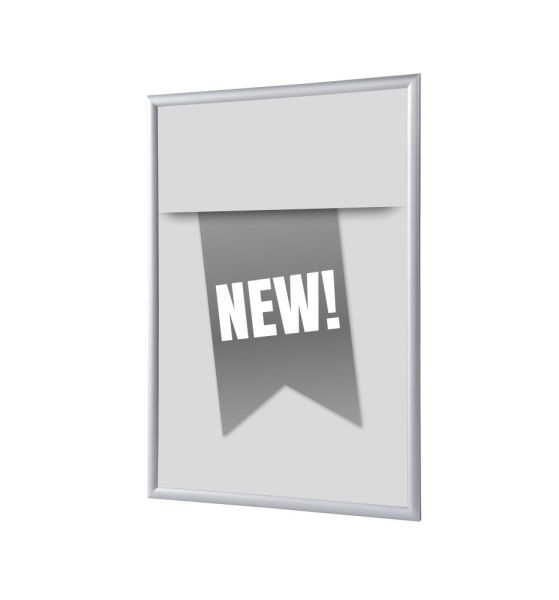 Showdown Displays Klapprahmen A1 Komplettset Neu Grau Englisch, KRA1G25LPPI436