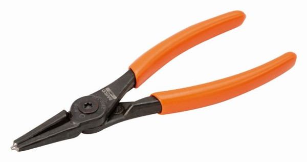 Bahco Innensicherungsringzange, gerade Backe, PVC-Griffe, 225 mm, 2800-225
