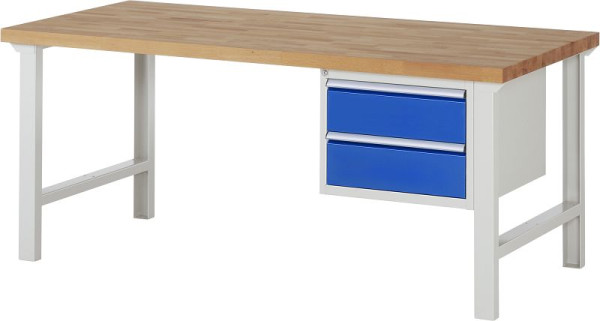 RAU Werkbank Serie 7000 - Modell 7125, B2000 x T900 x H840 mm, 13-7125A1-209B4S.11