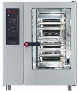 Eloma MULTIMAX 10-11 Heißluftdämpfer 230V / 20kW, Gas, Rechtsanschlag, Halogen/Zweifach, autoclean, Zuluft, Tür einstufig, EL1106003-2A