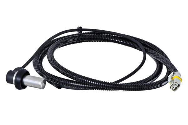 HELLA Sensor, Raddrehzahl, 2-polig, Vorderachse links/Hinterachse links, Kabel: 2150mm, 6PU 230 048-421