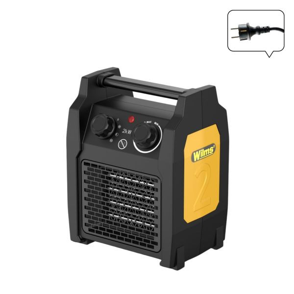 Wilms Elektroheizer mit Keramikheizaggregat CH 2100, 2 kW Heizleistung, 2702100