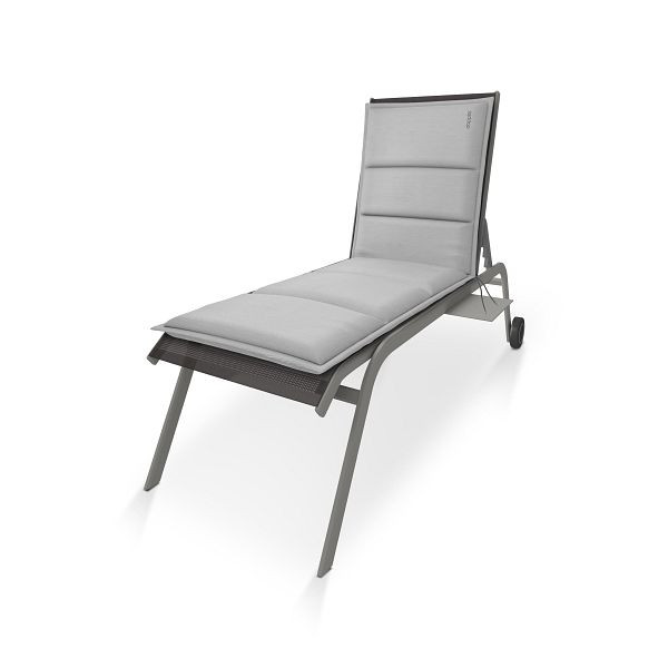 doppler Rollliege CITY ca. 195x60x6 cm, hellgrau, uni, 5142184418