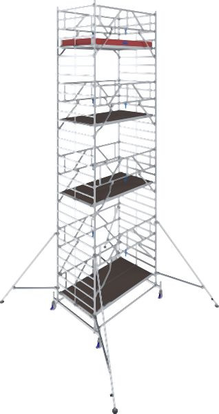 Krause Stabilo Fahrgerüst S50 Feldlänge: 2,50m, Arbeitshöhe: 9,40m, 782076