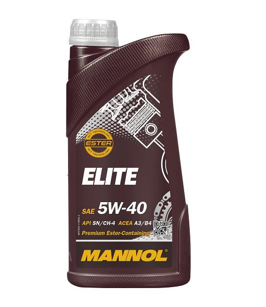 MANNOL Premium-Motorenöl 7903 Elite 5W-40, MN7903-1